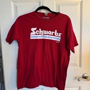 Red Youth XL Phillies T-Shirt